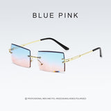 blue pink