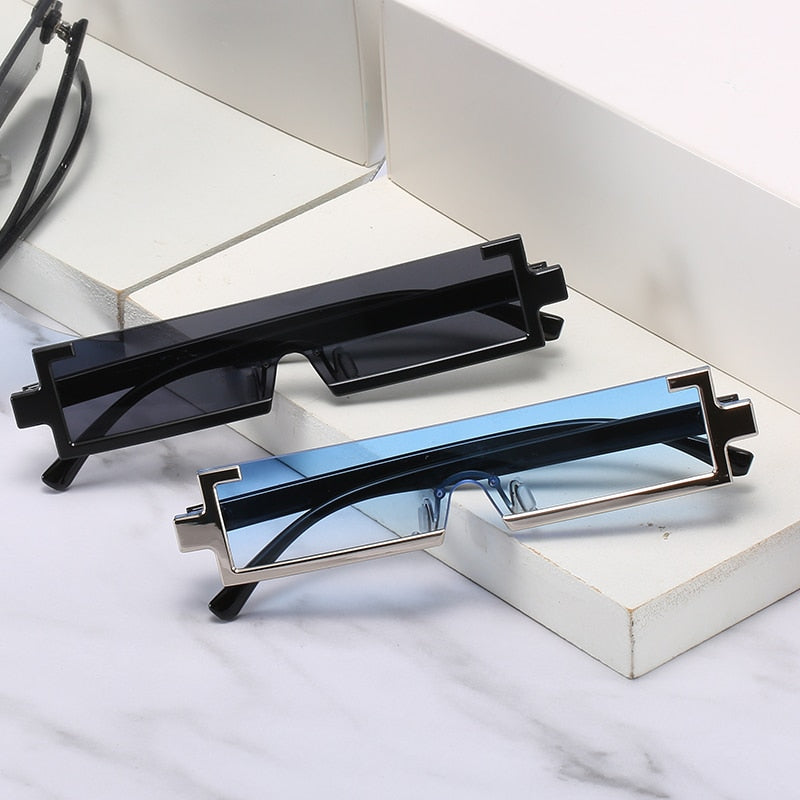 Óculos de Sol Retangular Cahill UV400 (FRETE GRÁTIS)