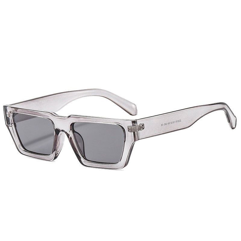 Óculos de Sol Retrô Retangular Scot UV400 (FRETE GRÁTIS)