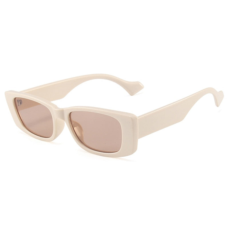 Óculos de Sol Vintage Retangular Foley UV400 (FRETE GRÁTIS)