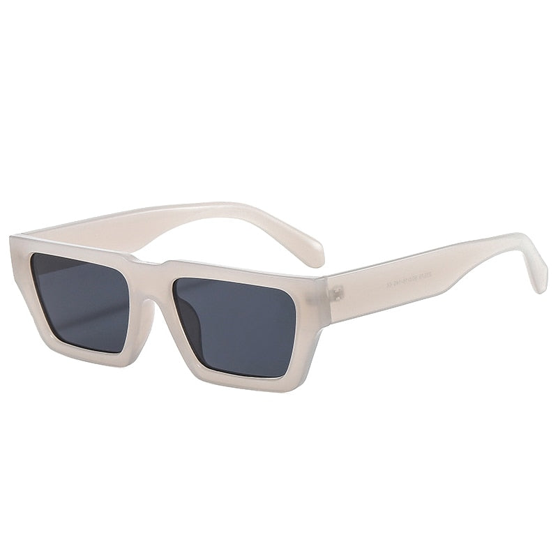 Óculos de Sol Retrô Retangular Scot UV400 (FRETE GRÁTIS)