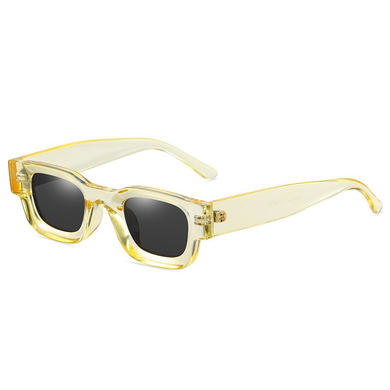 Óculos de Sol Retrô Retangular Pike UV400 (FRETE GRÁTIS)