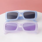 Óculos de Sol Retrô Retangular Ritchie UV400 (FRETE GRÁTIS)