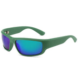 Verde com lente esverdeada