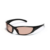 Preto lente Laranja
