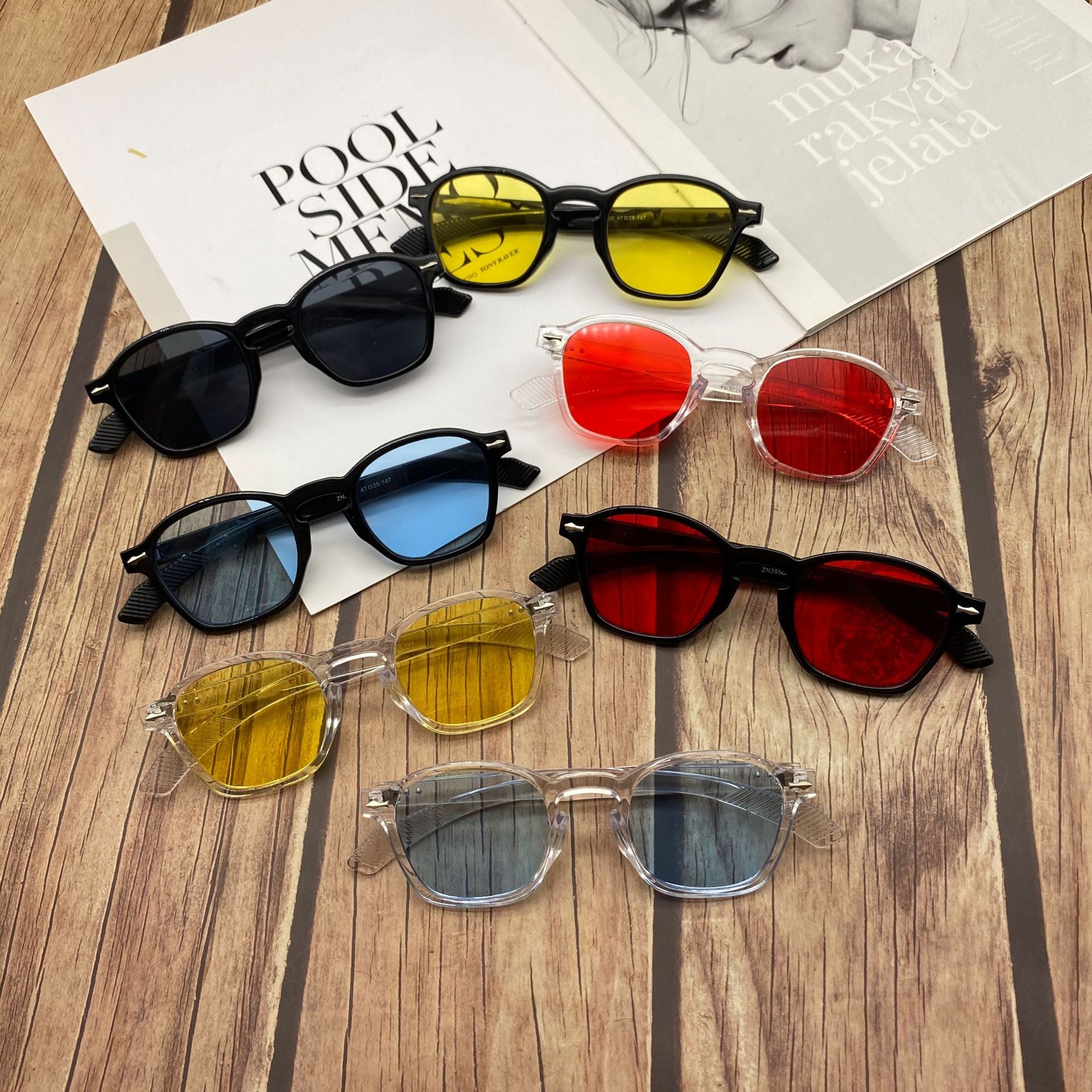 Óculos de Sol Retrô Short UV400 (FRETE GRÁTIS)