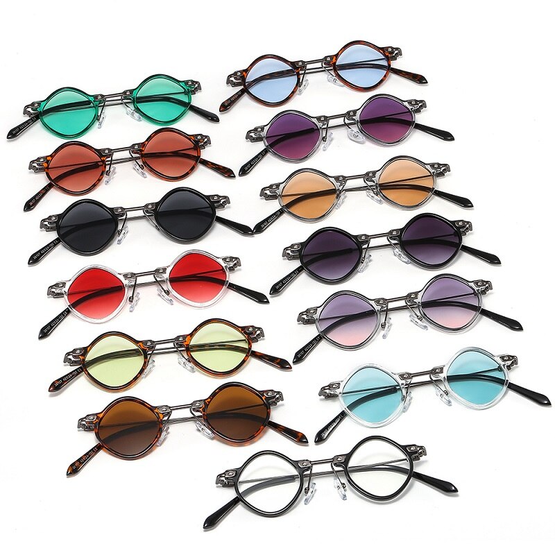 Óculos de Sol Retrô Triangular Dixon UV400 (FRETE GRÁTIS)
