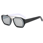Óculos de Sol Retrô Retangular Moser UV400 (FRETE GRÁTIS)