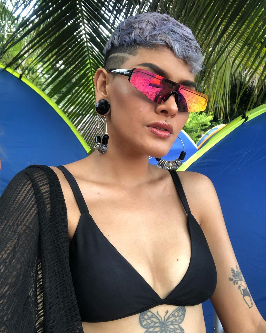 Óculos de Sol Monroe UV400 (FRETE GRÁTIS)