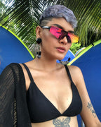 Óculos de Sol Monroe UV400 (FRETE GRÁTIS)