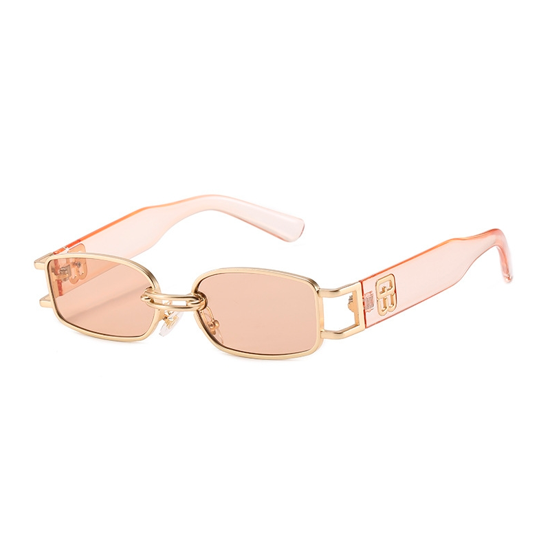 Óculos de Sol Vintage Retangular Hayes UV400 (FRETE GRÁTIS)
