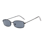Óculos De Sol Vintage Retangular UV400 (Frete Grátis)